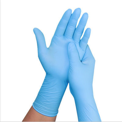 green 8 mil Powder Free non sterile Disposable Nitrile work Gloves