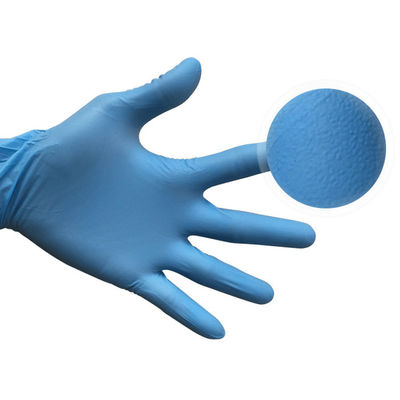 Medical grade Disposable Nitrile Gloves Anti Virus Anti Bacterial powder free Latex Free waterproof  with FDA510K CE