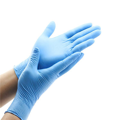 green 3mil non sterile Powder Free disposable xs nitrile gloves  for food industry