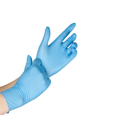 green 3mil non sterile Powder Free disposable xs nitrile gloves  for food industry