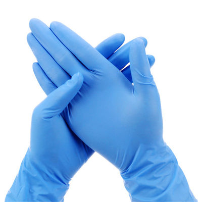 green 3mil non sterile Powder Free disposable xs nitrile gloves  for food industry