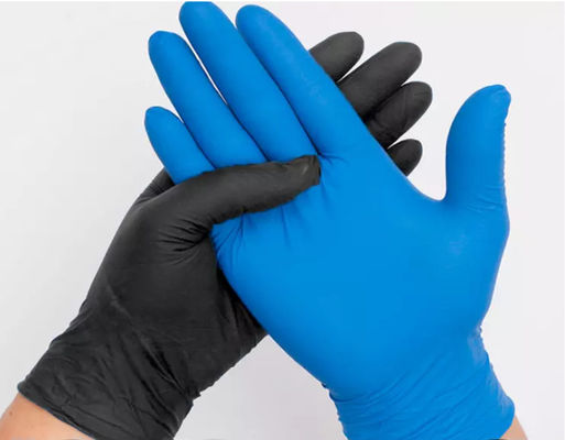 Wholesale coloured disposable gloves nitrile medical exam gloves 100% nitrile gloves  disposable surgical gloves