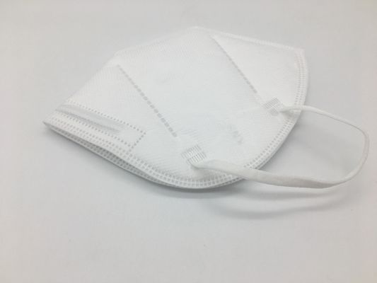 White Disposable Medical Face Mask , 5 Layers KN95 Face Mask