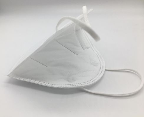 White Disposable Medical Face Mask , 5 Layers KN95 Face Mask
